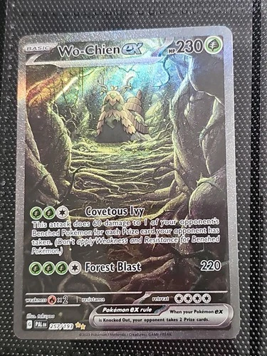 Wo-Chien ex 257/193 Special Illustration Rare SV02 Paldea Evolved Pokemon TCG NM