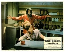 Rasputin The Mad Monk Original Lobby Card Christopher Lee Hammer Horror 1966