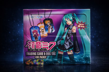 RARE NEW SEALED Hatsune Miku Collector Tags Fun Pack Box