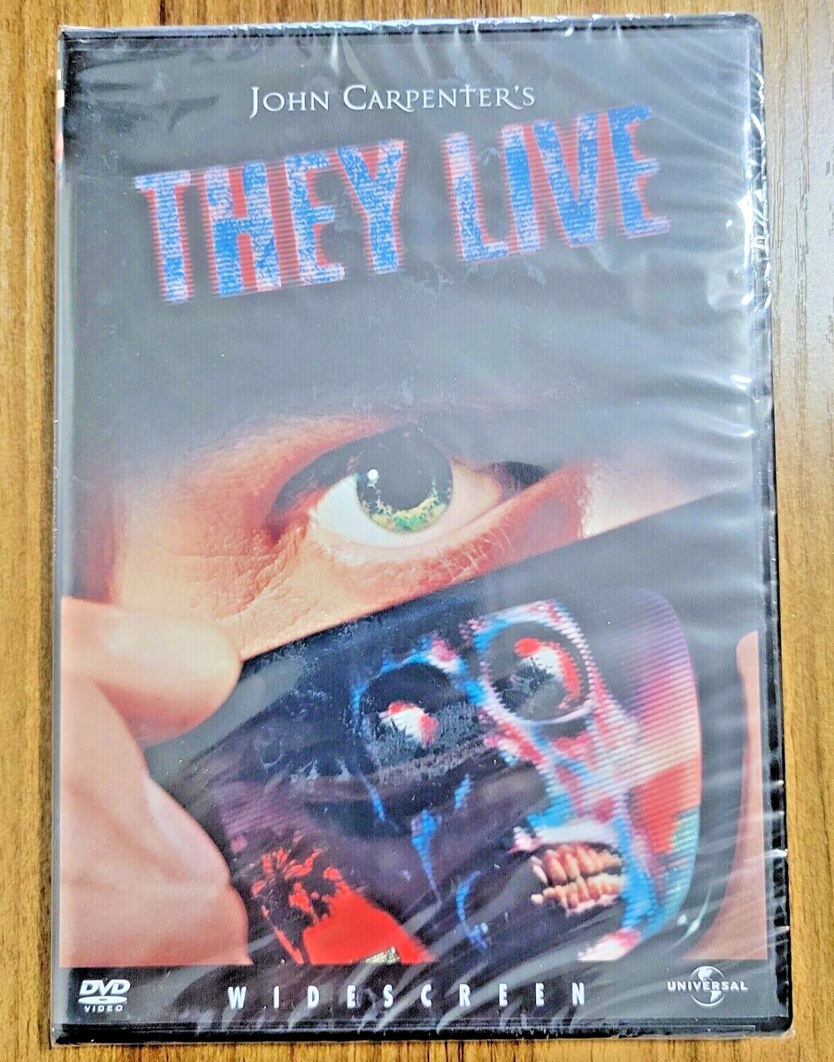 THEE　LIVE DVD They Live DVD 1988 Movie John Carpenter Roddy Piper Horror Sci-Fi