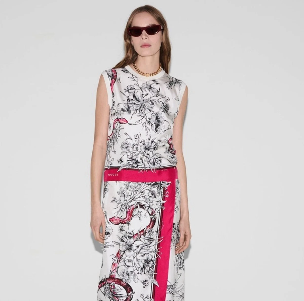 Gucci Floral Tank Tops for Women for sale | eBay