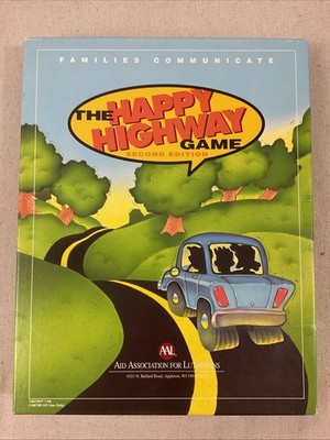 The Happy Highway Game - 2nd Edition - AAL - Aid Assoc Lutherans - COMPLETE -EUC