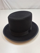 Philadelphia Rapid Transit Hat Top Hat Mens S Black Wool Felt Formal Made In USA