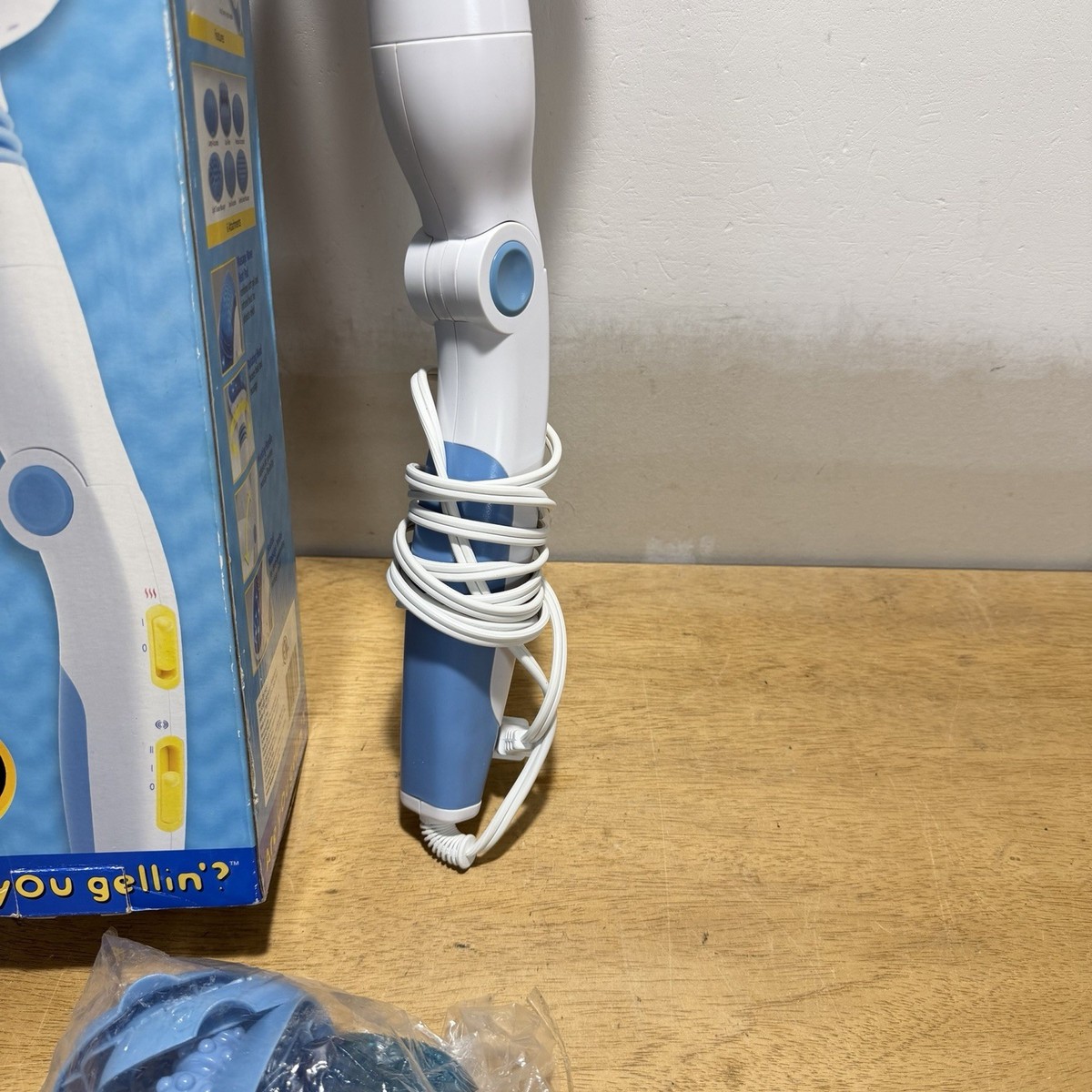 Dr Scholls Thermal Handheld Massager Comfort Gel w/ Heat Attachments Tested 