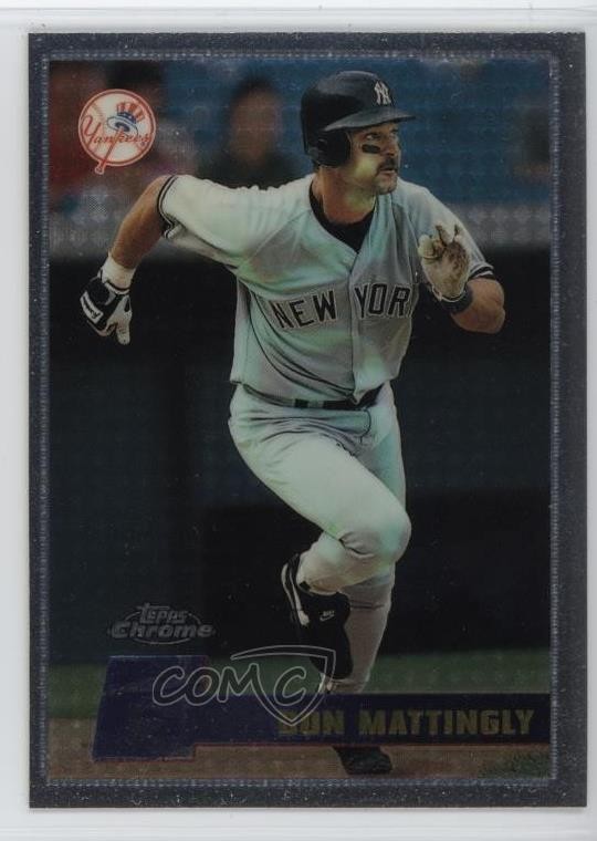 1996 Topps Chrome Don Mattingly #56 0y0n