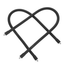 2 Pcs Tripod Adapter Mount Flexible Tube for Gooseneck Extension Arm