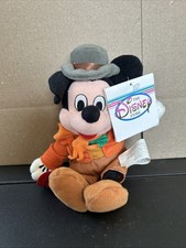 Disney Store Mini Bean Bag Bob Cratchit Mickey Mouse Plush