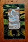 1 Oz Silver Bullion Bar ~ Pamp Suisse ~ Nature's Grip ~ Anaconda ~ NO RESERVE!