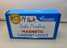 Magnetic Cabinet Locks   14 Pack Invisible Child Safety Latches