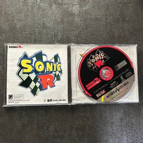 USED "Sonic R" (Sega Saturn,1997) JAPAN