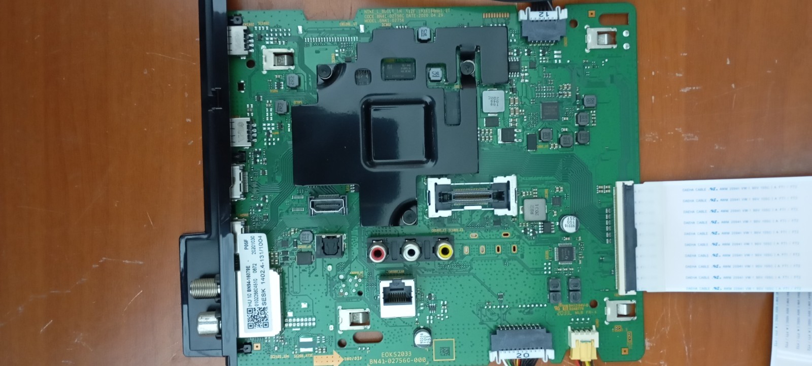 scheda madre per smart tv samsung ue43tu8070uxzt. scheda madre BN41-02756C foto 2