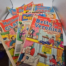 Lot 1970's Archie Comics Betty & Veronica Jughead Reggie & Me Mad House Glads
