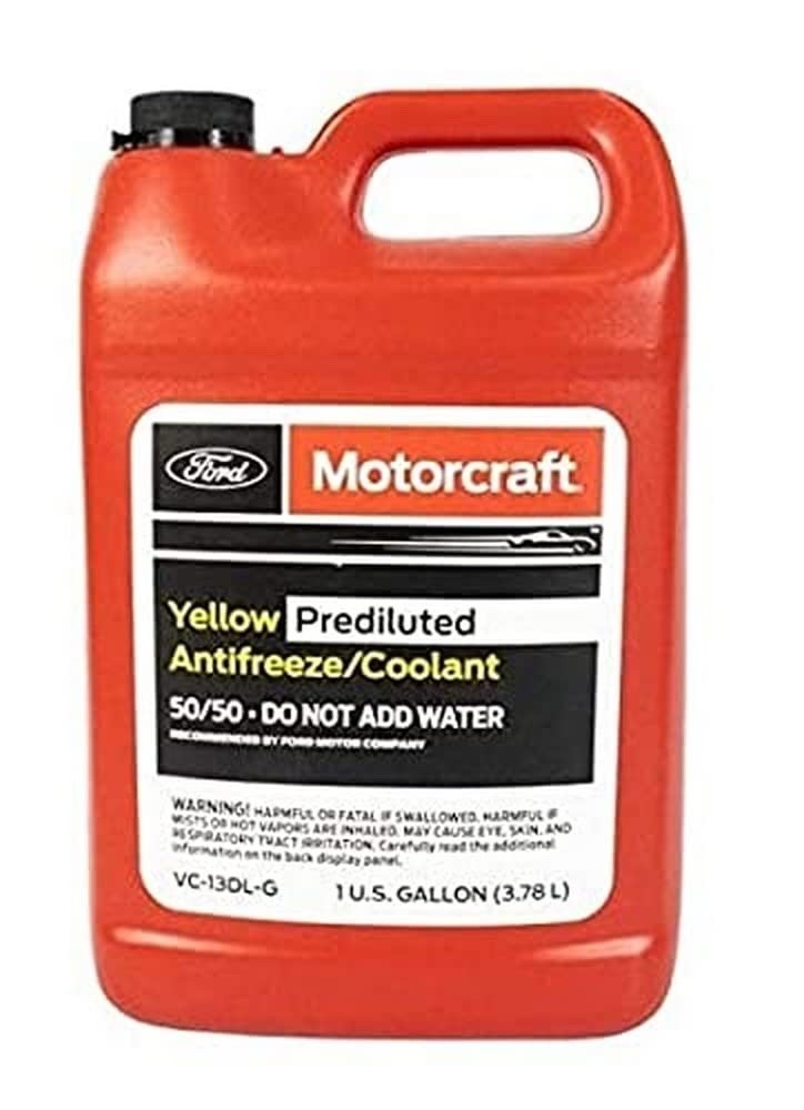 Motorcraft VC-13DL-G Genuine Ford Anti-Freeze/Coolant Yellow 50/50  (2 PACK )