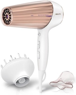 Philips MoistureProtect Haartrockner HP8280/00 Föhn 2300W Ionen Diffusor Rosa
