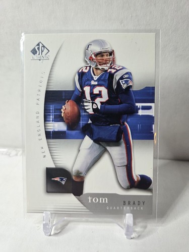 Tom Brady #50 2005 SP Authentic card