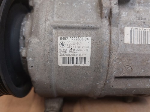 BMW F20 114i 116i 118i F30 316i N13 A/C Air Conditioning Compressor 9222308 - Picture 2 of 3