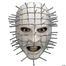 Pinhead Face Mask - Ghoulish