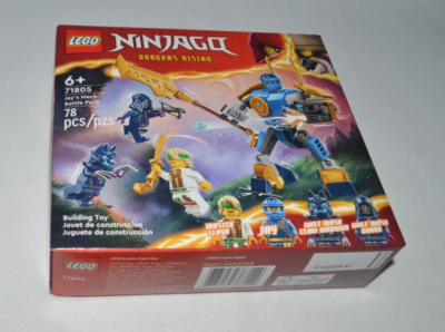 LEGO 2024 NINJAGO DRAGONS RISING - JAY'S MECH BATTLE PACK #71805