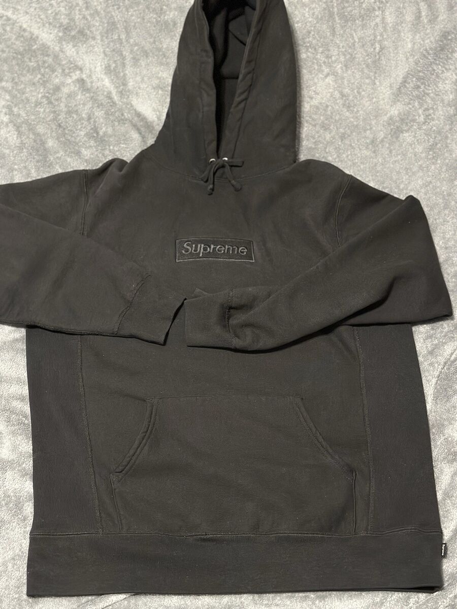 Supreme 2014 Tonal Box Logo Hoodie Black XL | eBay Supreme 2014 Tonal Box Logo Hoodie Black XL | eBay
