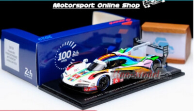 Spark 1:43 Le Mans Porsche 963 #6 2023 Alloy Diecast Model Car