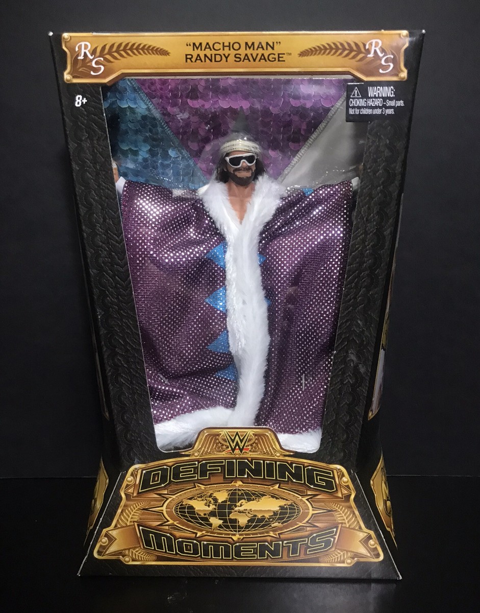 WWE Defining Moments Elite “Macho Man” Randy Savage (Wrestlemania