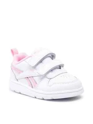 REEBOK SCARPE BAMBINA ROYAL PRIME 2.0 H04963 BIANCO ROSA STRAPPO MISURE 20 E 21