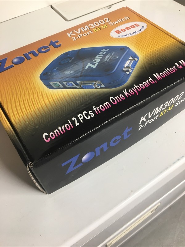 Zonet KVM3002 2-Port KVM Switch