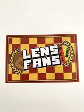 RC Lens sticker autocollant football stickers foot racing club de Lens