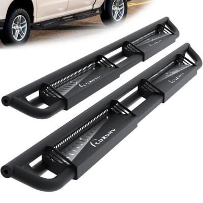 Running Boards for 2015-2024 Colorado/Canyon Crew Cab Drop Side Steps Nerf Bars