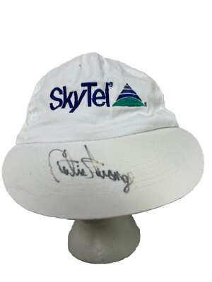 Curtis Strange PGA HOF Signed Skytel Hat COA Autographed *See Description