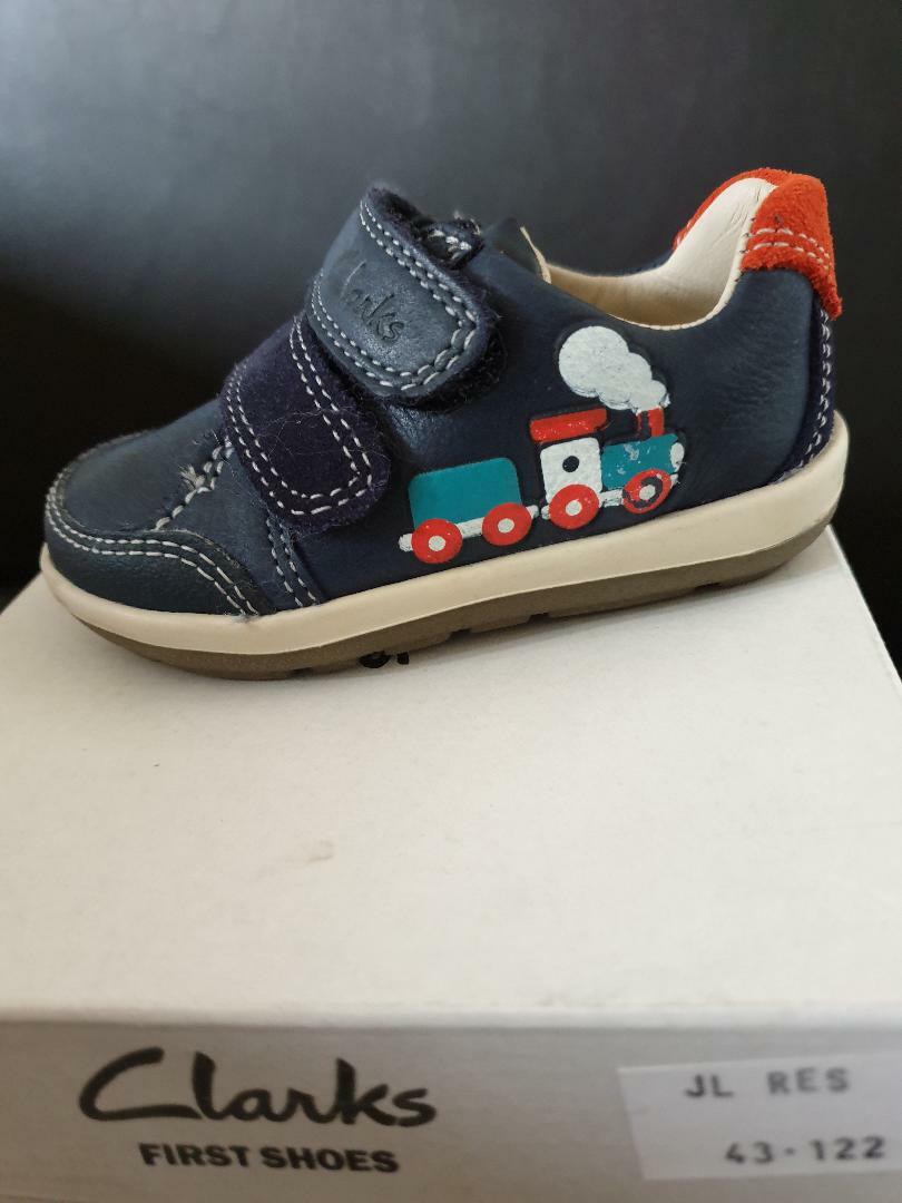 Chaussures Bébé Garçon Clarks 'Softly Tom' - Pointure 3G, Neuves En Boîte, 18,5€ 👶