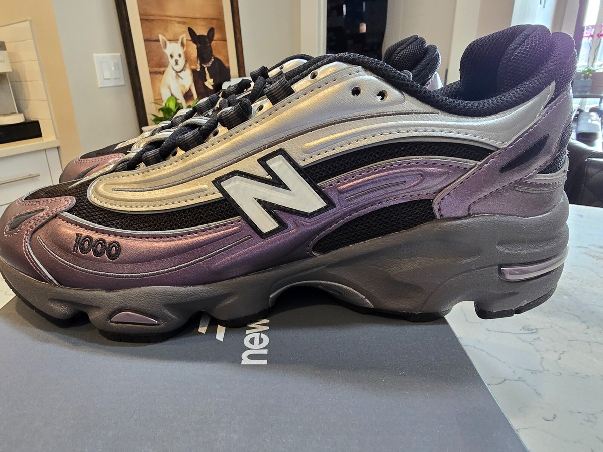 New Balance 1000 Dark Ice Wine- Ships Immediately- Brand New In