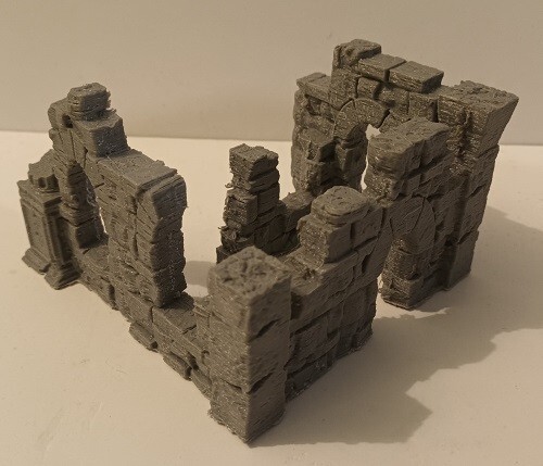 Wargames Scenery Terrain Frostgrave -Lost City Ruin 1 - Picture 2 of 3