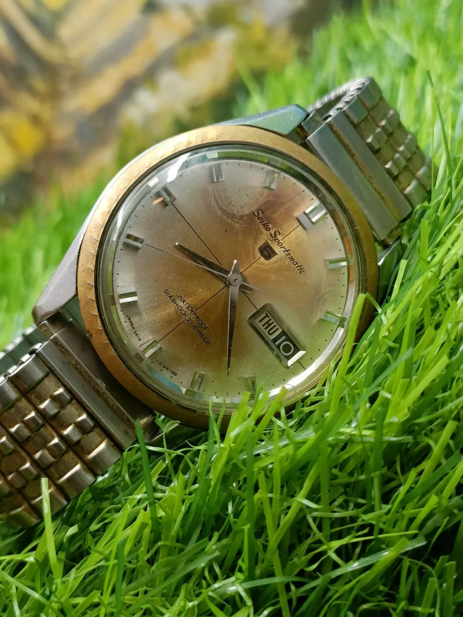 Seiko sportsmatic clearance 5 waterproof