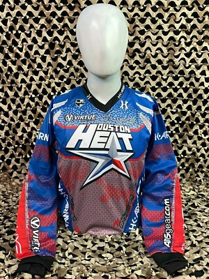 HK Army Freeline Paintball Jersey – Houston Heat Away – Bleu/Rouge – 2XL – Neuf