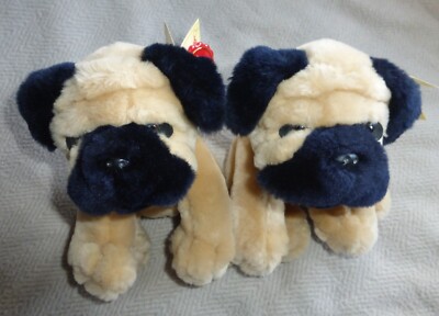 Kielspielzeug 'Simply Soft Collection' Mastiff Welpen/Hunde - Gala Promo 2003 - Brandneu mit Etikett