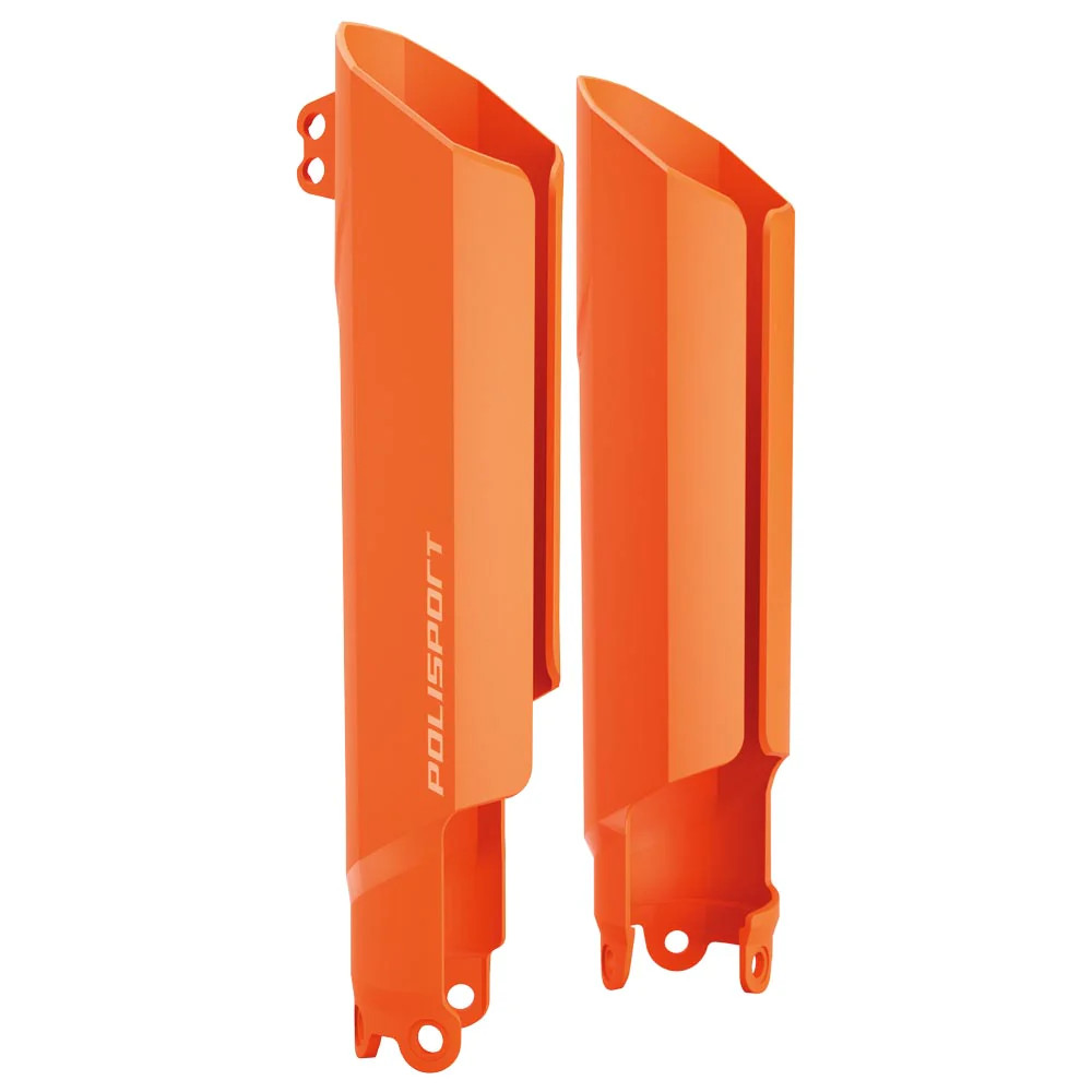 Polisport Fork Guards Full Wrap KTM/GAS SX 08-14, EXC 08-15, EC250 06-17 Orange