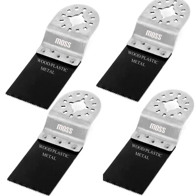 4 x 35mm Bi-metal Blades Fein Multimaster Bosch Moss Oscillating Multitool