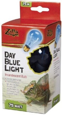 ZILLA DAY BLUE LIGHT INCANDESCENT BULB - 75 WATT