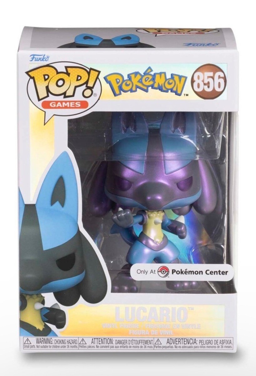 Lucario Pearlescent Pop! Vinyl Figure by Funko - Pokémon Center