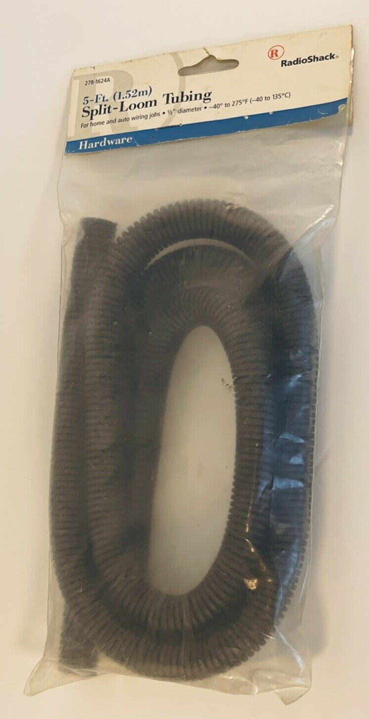 Radio Shack Split Loom Tubing 1/2