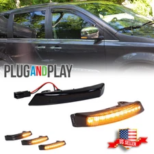 Sequential LED Side Mirror Blinker Signal Light For Grand Caravan Town & Country