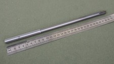 Escariador de mandriles de 12,0 mm de diámetro x 300 mm de largo, bordes de corte de carburo.