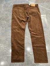 NWT Todd Snyder New York Slim Washed 5 Pocket Cord Pants Glazed Pecan 39 X 31