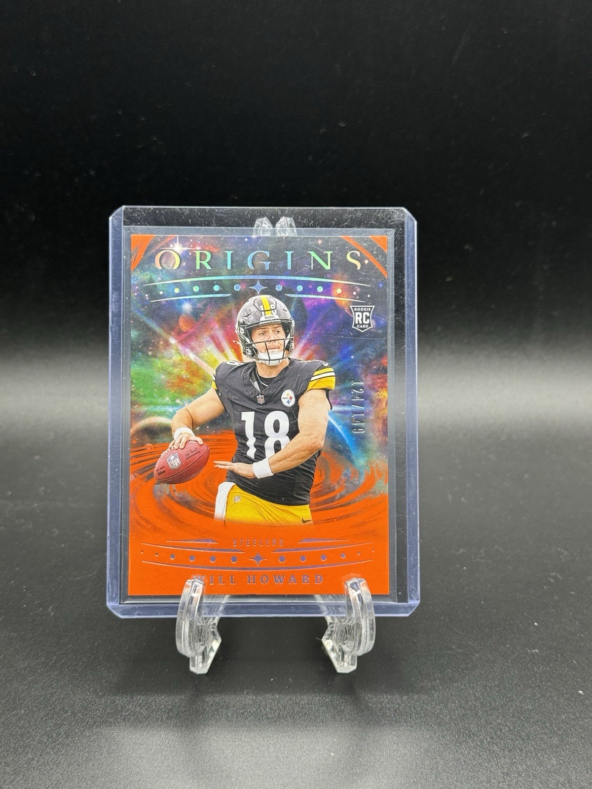 2025 Panini Origins - Rookies Will Howard, Will Howard #120 /149 ORANGE ROOKIE