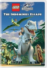 LEGO Jurassic World The Indominus Escape DVD Zachary Levi NEW