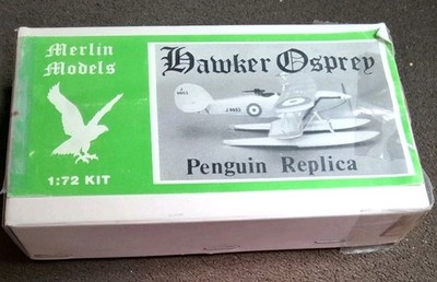Rare Merlin Models 1/72 Hawker Hind Penguin Replica New complete
