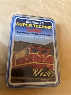 Pelikan Super Technik Cards Loks World Diesel Trains BX22