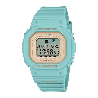 Casio G-SHOCK GLX-S5600-3JF Men's Watch Tide Graph Moon Phase Blue Resin Japan 