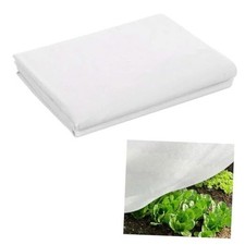 Plant Sun Protection Cloth, 10 x 24 Ft Non-Woven Garden Shade White 10 x 24 Ft